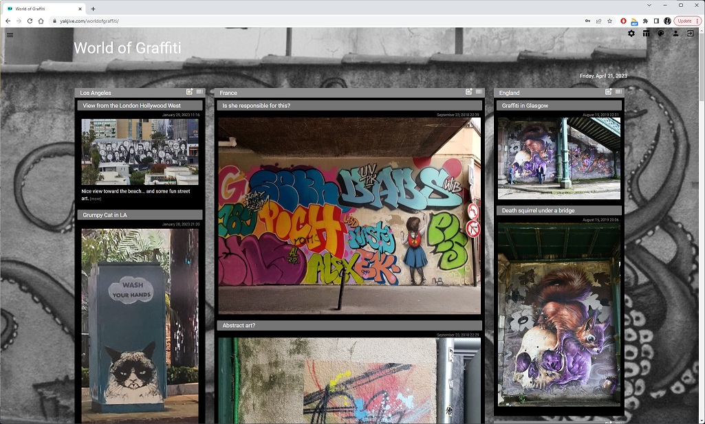 Create travel sites